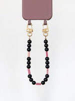 Kurze Handykette Berry Black
