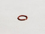 Ring mit roten Jaspis Natursteinen, Soléa Ring