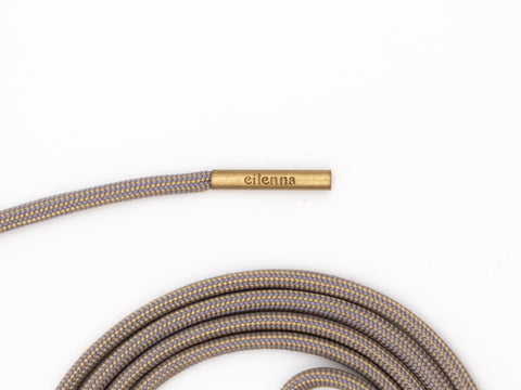 Handykette universal mit Karabiner und Adapter, Kordel in BOHEMIAN mit Roségold oder Gold, handmade von eilenna