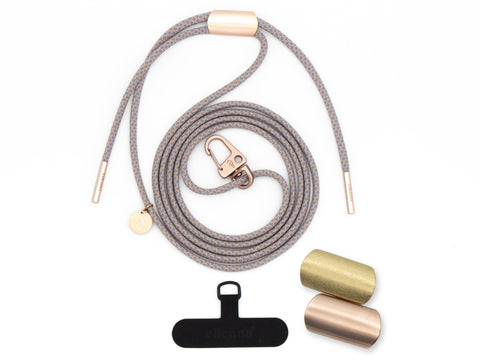 Universal Adapter mit Handykordel Over the Taupe