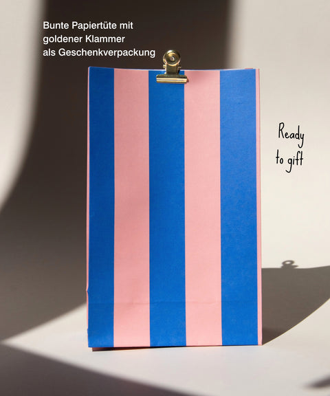 Grußkarte Zur bestandenen Prüfung #2 mit handgemachtem Sonnenfänger & Geschenktüte