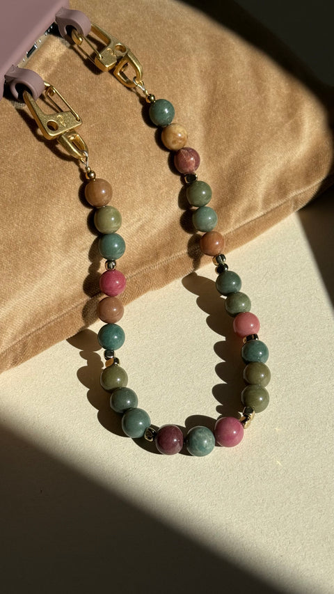 Kurze Handykette Jungle Vibe