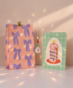 Geschenkset Geburtstag #1 mit handgemachten Sonnenfänger, Karte & Geschenktüte