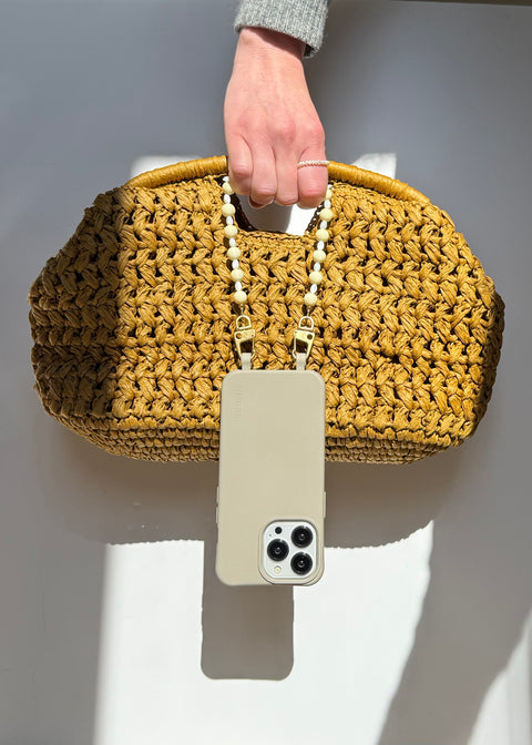 Handyhülle Clay & Handykette Buttermilk