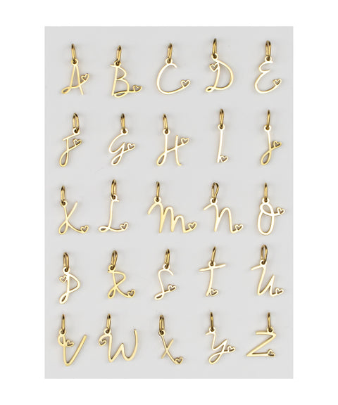 Buchstaben Anhänger