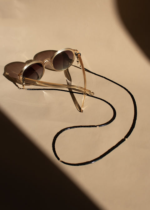Brillenkette schwarz