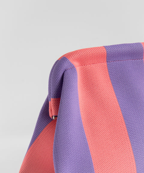 MIO Clutch Rosa-Lila gestreift