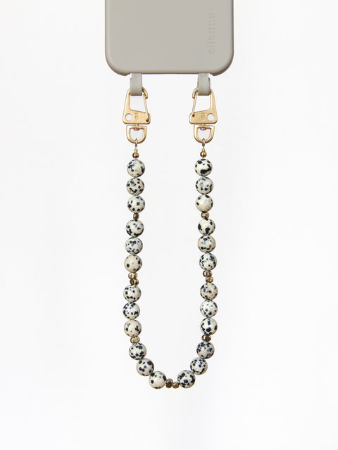 Kurze Handykette Dotted Pur
