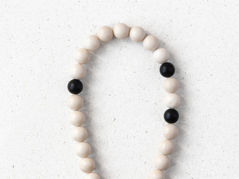 Kurze Handykette Cream Noir