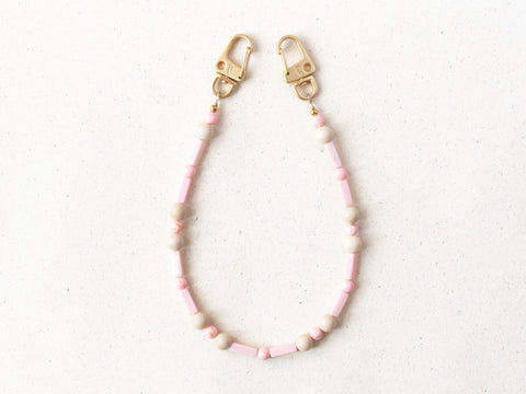 Handyhülle Berry & Handykette Pink Sand