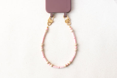 Handyhülle Berry & Handykette Pink Sand