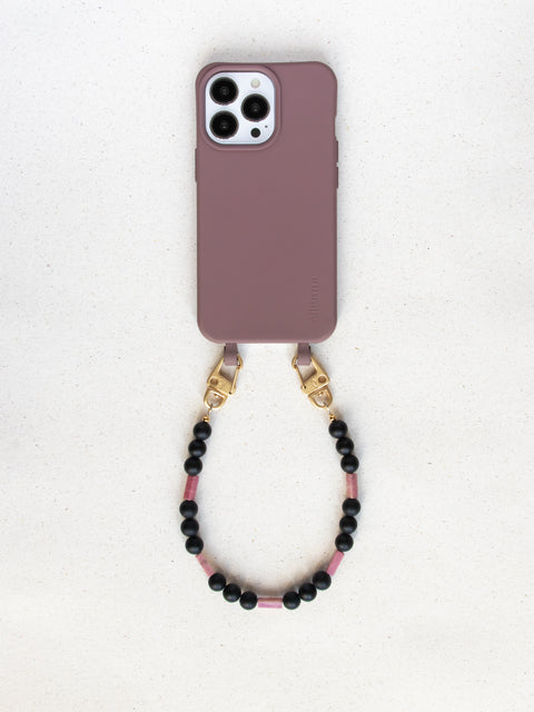 Handyhülle Berry & Handykette Berry Black