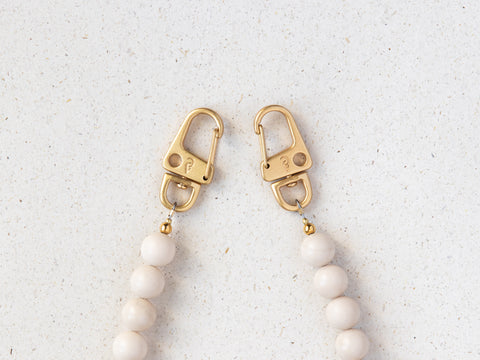 Kurze Handykette Cream Noir