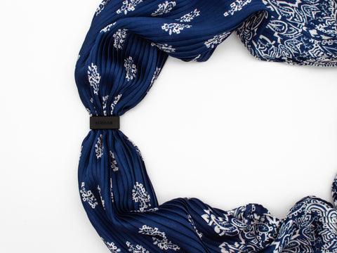 Plisseetuch Bandana Blue