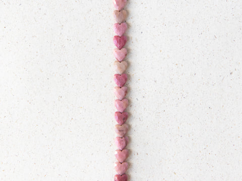 Handyhülle Berry & Handykette Rhodochrosit Herzperlen - Für Liebe & Verbundenheit