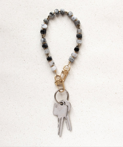 Handyhülle Crow & Handykette mit Rutilquarz – Für Klarheit & Fokus