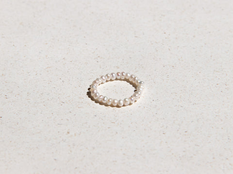 Ring mit Süsswasserperlen, Liora Ring