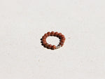Ring mit rotem Sandstein & 925 Silberperlen, Kaia Ring
