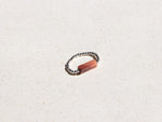 Ring mit Sonnenstein & 925 Silberperlen, Solara Ring