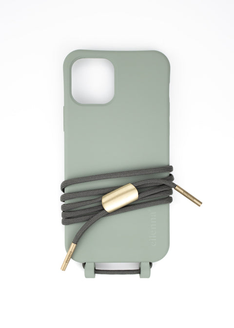 Phone case with detachable cord, Sage & MUD