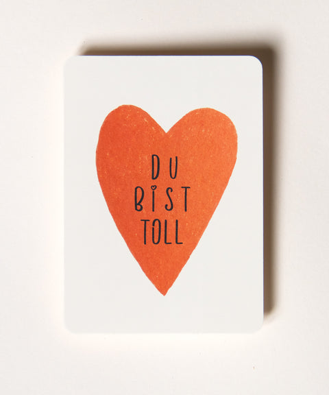 Grußkarte „Du bist toll“ – liebe Karte für deinen Lieblingsmenschen #1