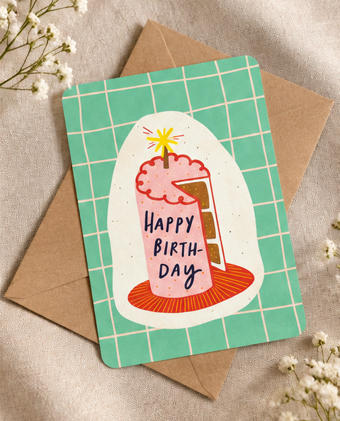 Gift set with handmade suncatcher, wedding greeting card & gift bag