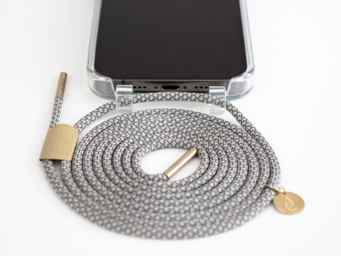 Handykette mit CLEAR Smart Case & Kordel Trudi Truly