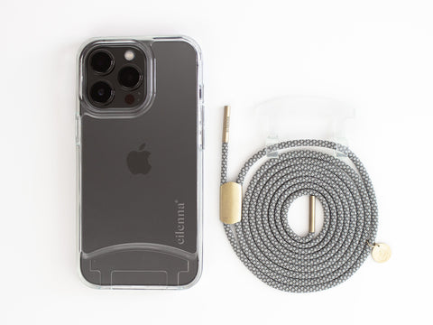 Handykette mit CLEAR Smart Case & Kordel Trudi Truly