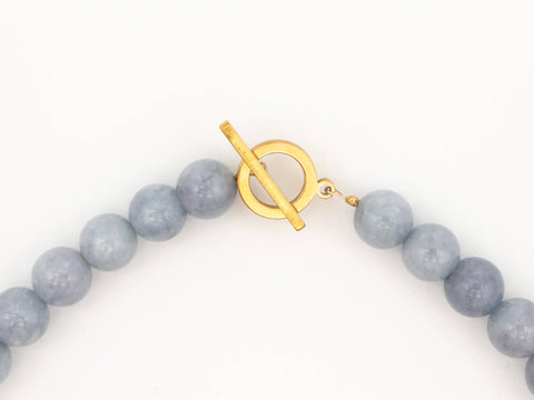 Halskette aus Chalcedon
