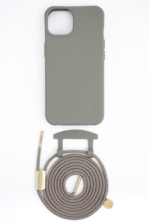 eilenna Abnehmbare Handykordel und Hülle in PINE mit Kordel OAT