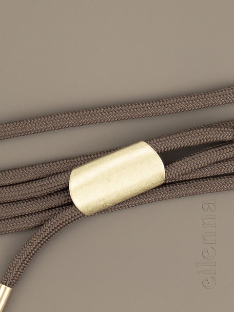 eilenna Abnehmbare Handykette und Hülle in OAK mit Kordel VELVET